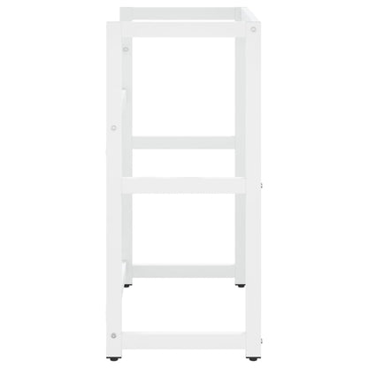 Koupelnový Regál Pod Umyvadlo Bílý Železo