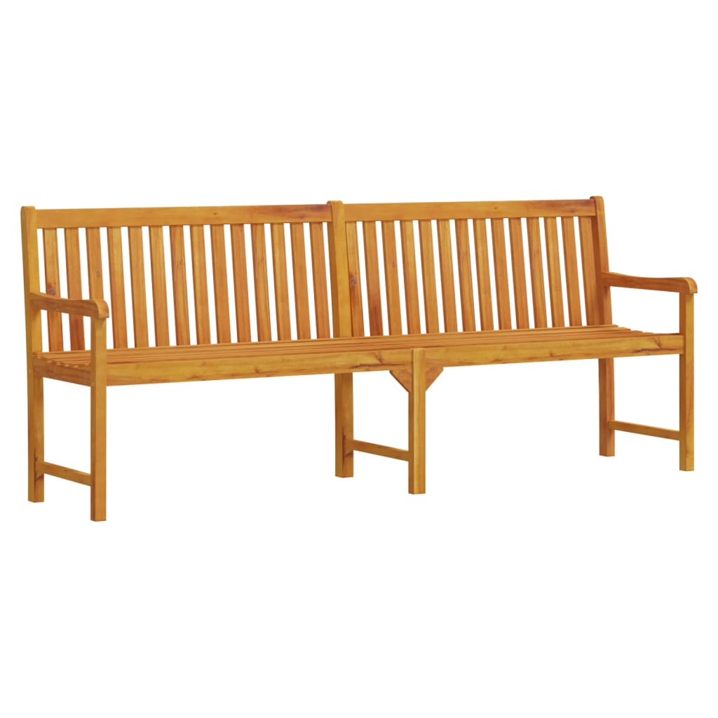 Zahradní Lavice 219 Cm Masivní Akáciové Dřevo