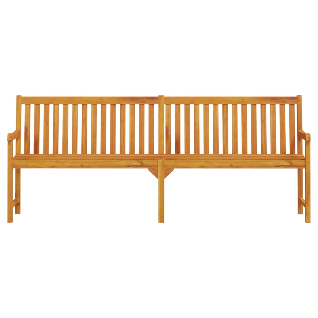 Zahradní Lavice 219 Cm Masivní Akáciové Dřevo