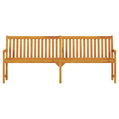 Zahradní Lavice 219 Cm Masivní Akáciové Dřevo