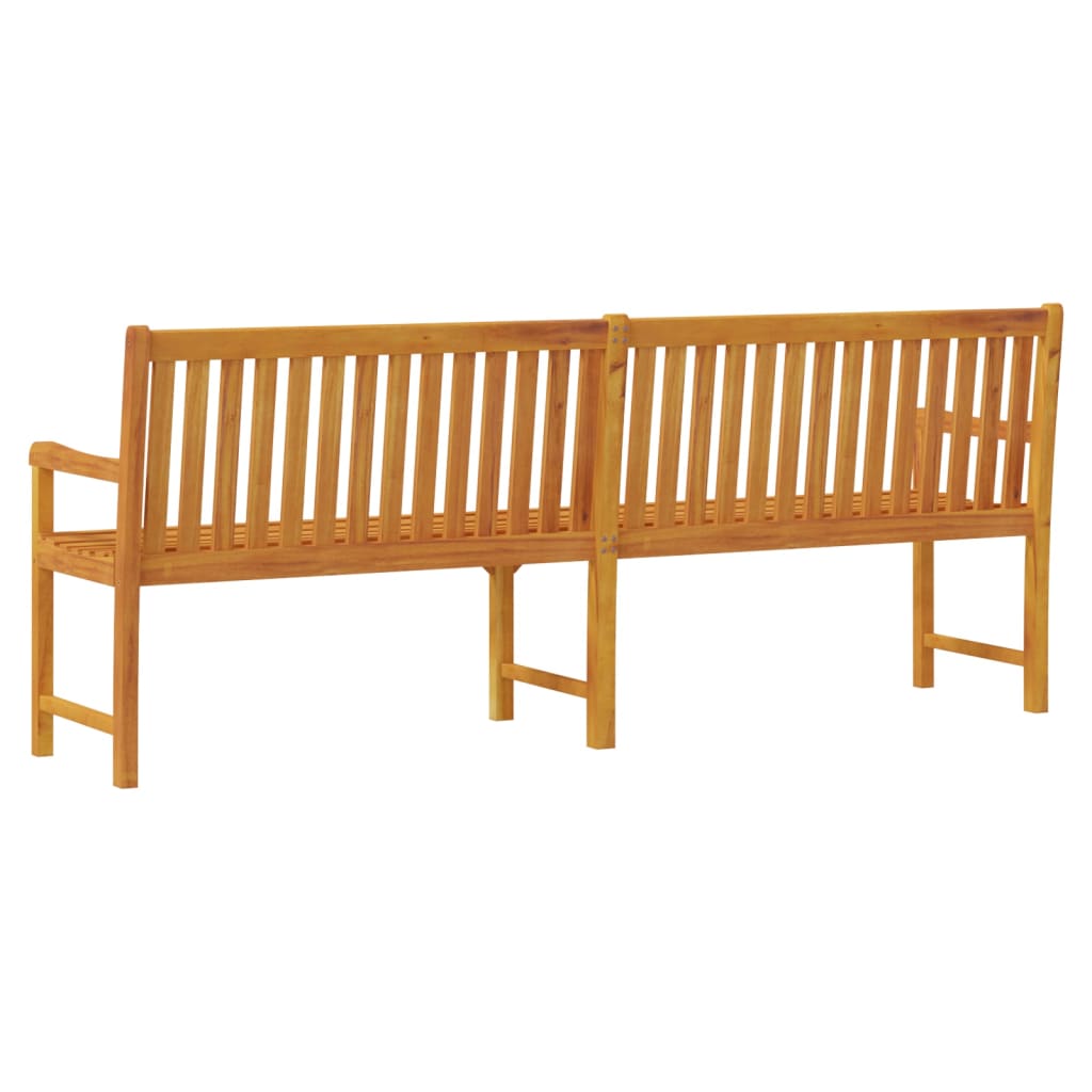 Zahradní Lavice 219 Cm Masivní Akáciové Dřevo