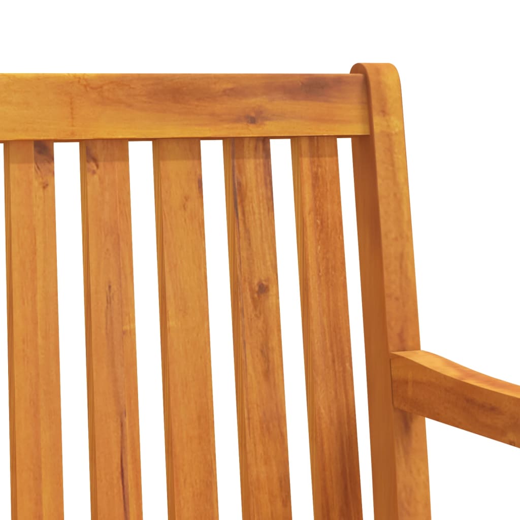 Zahradní Lavice 219 Cm Masivní Akáciové Dřevo