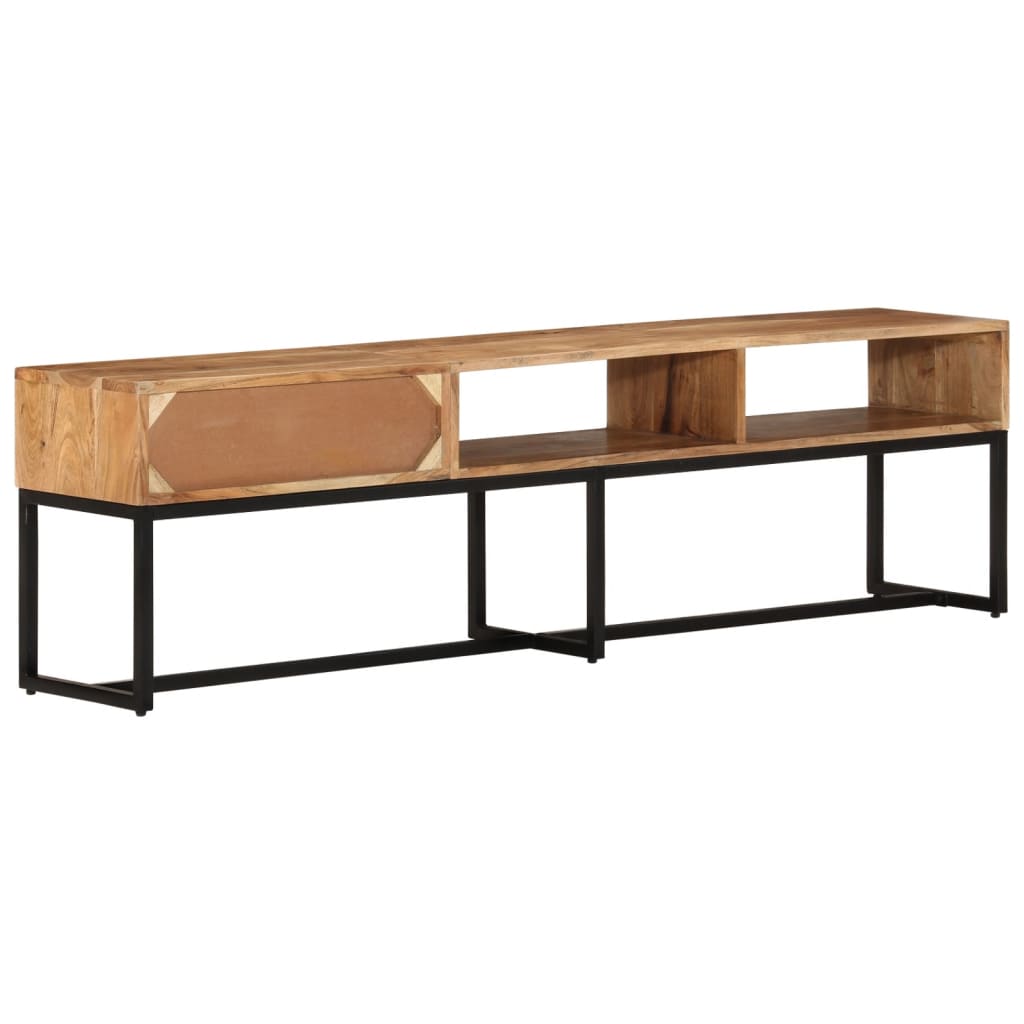 Tv Skříňka 160 X 30 X 45 Cm Masivní Akáciové Dřevo