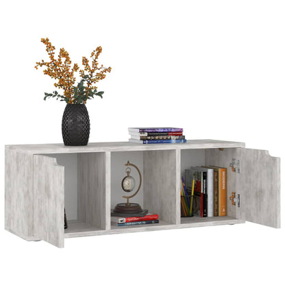 Tv Skříňka Betonově Šedá 88,5 X 27,5 X 30,5 Cm Kompozitní Dřevo