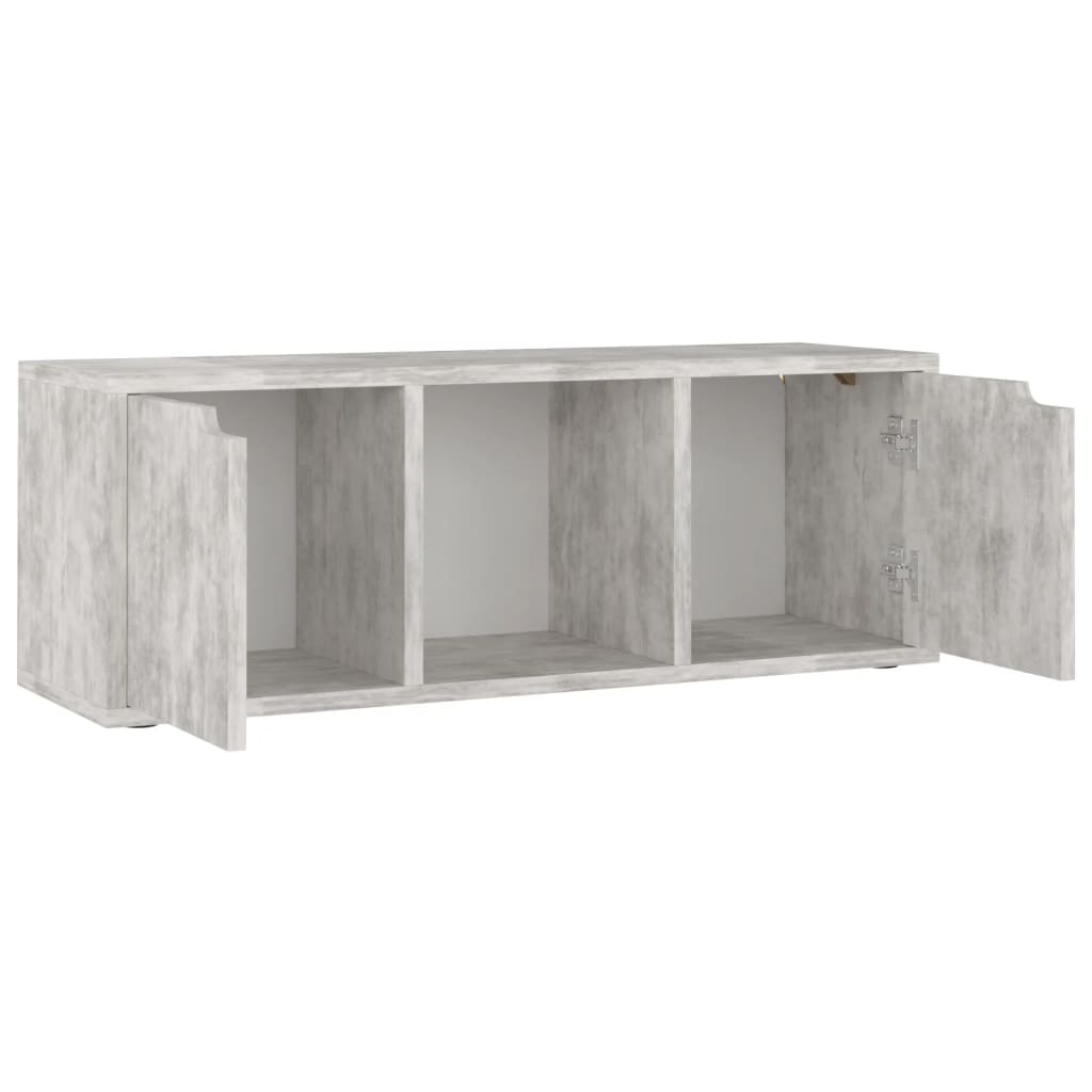 Tv Skříňka Betonově Šedá 88,5 X 27,5 X 30,5 Cm Kompozitní Dřevo