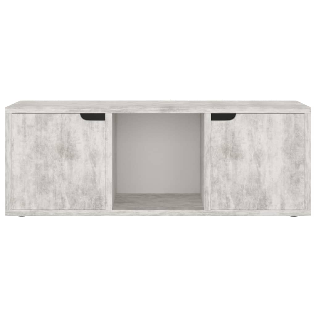 Tv Skříňka Betonově Šedá 88,5 X 27,5 X 30,5 Cm Kompozitní Dřevo