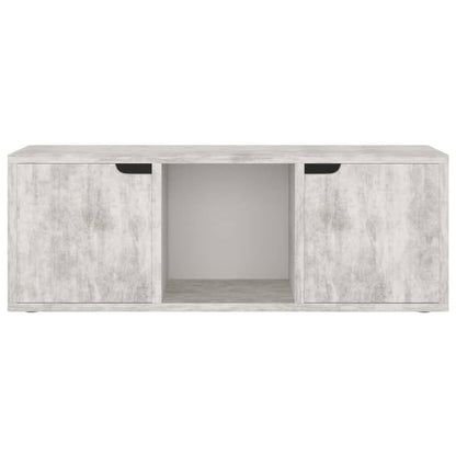 Tv Skříňka Betonově Šedá 88,5 X 27,5 X 30,5 Cm Kompozitní Dřevo