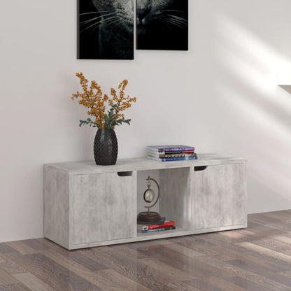 Tv Skříňka Betonově Šedá 88,5 X 27,5 X 30,5 Cm Kompozitní Dřevo
