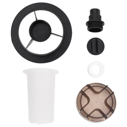 Bazénová Písková Filtrace S Předfiltrem Černá