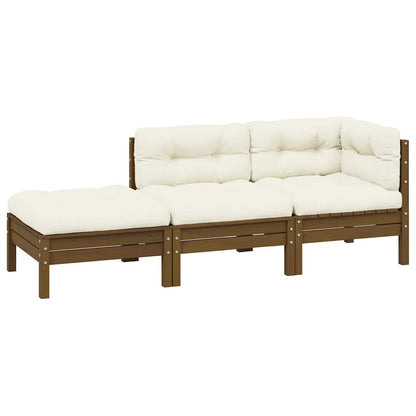 Zahradní Stolička A Antracitová Poduška Šedá Masivní Borovice