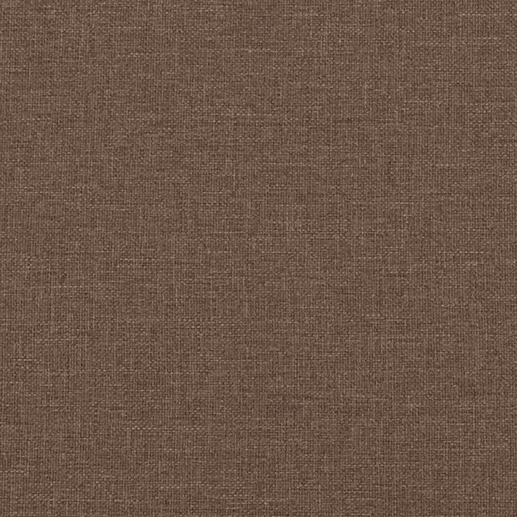 Masážní Křeslo Hnědé Textil