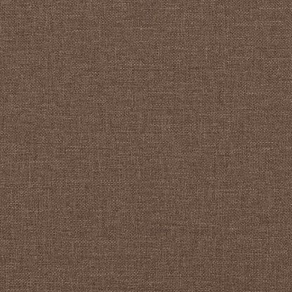 Masážní Křeslo Hnědé Textil