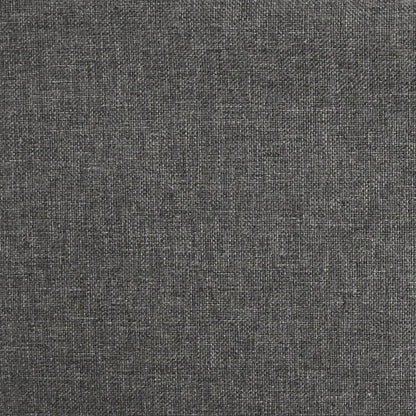 Polohovací Křeslo Tmavě Šedé Textil