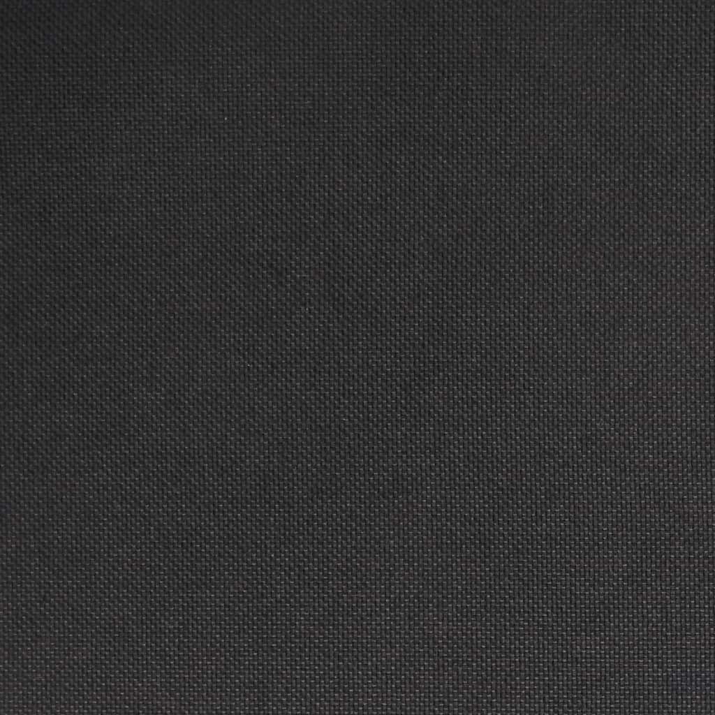 Polohovací Křeslo Černé Textil