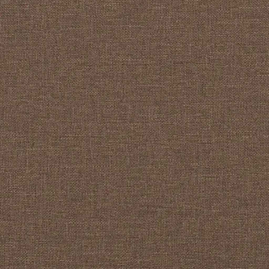 Polohovací Křeslo Hnědé Textil