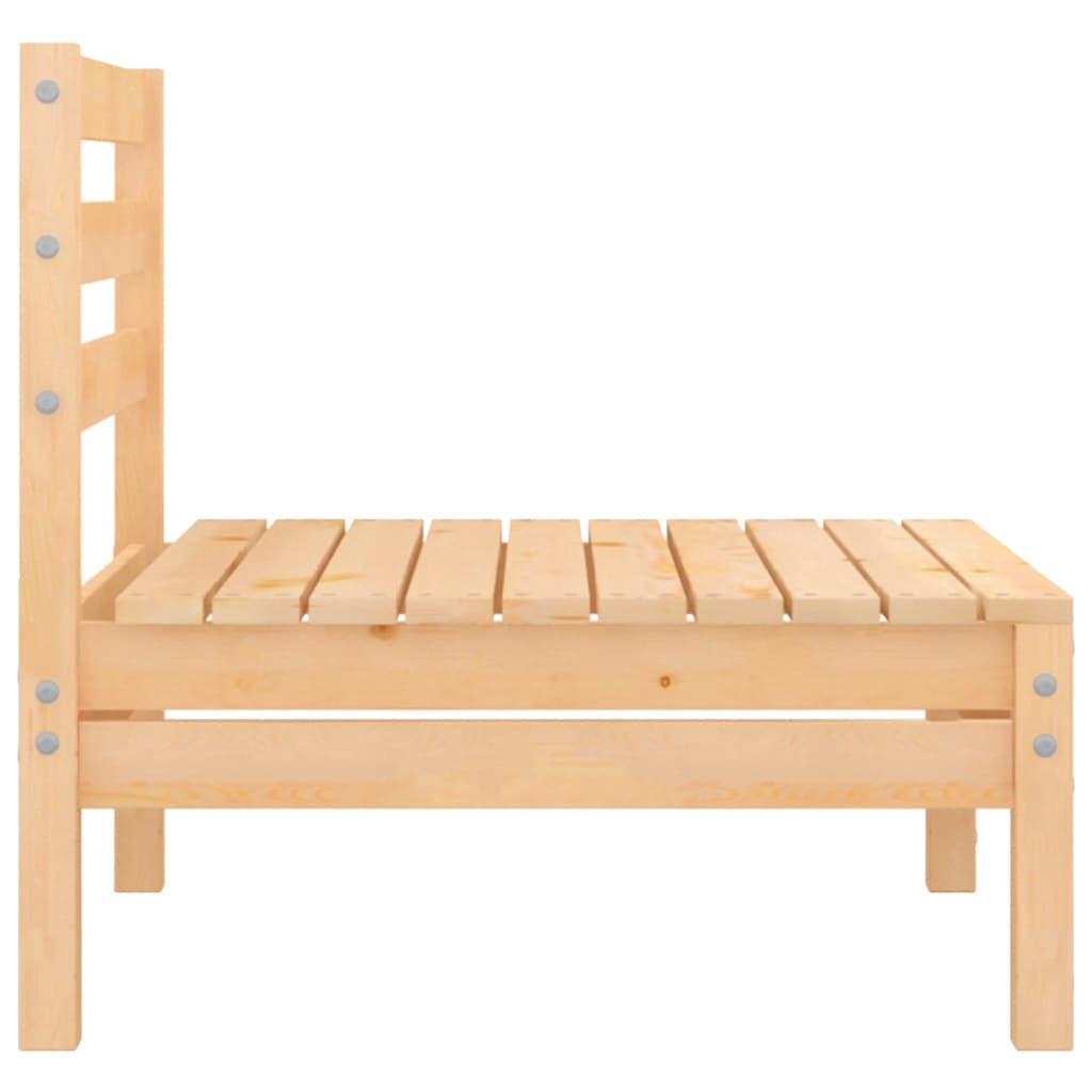 6Dílná Zahradní Sedací Souprava Masivní Borovice