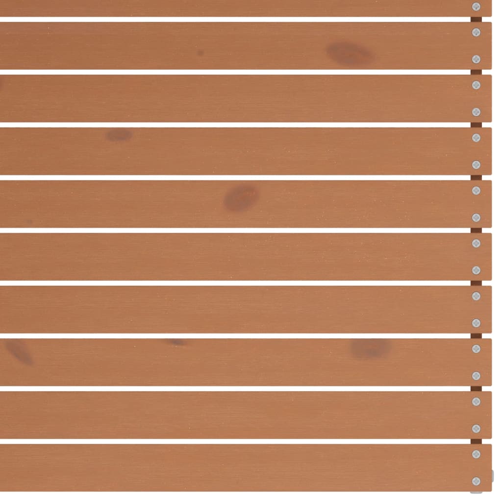 8Dílná Zahradní Sedací Souprava Medově Hnědá Masivní Borovice