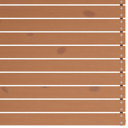 8Dílná Zahradní Sedací Souprava Medově Hnědá Masivní Borovice