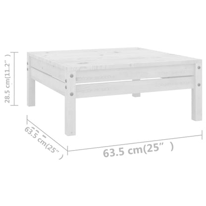 6Dílná Zahradní Sedací Souprava Masivní Borovice