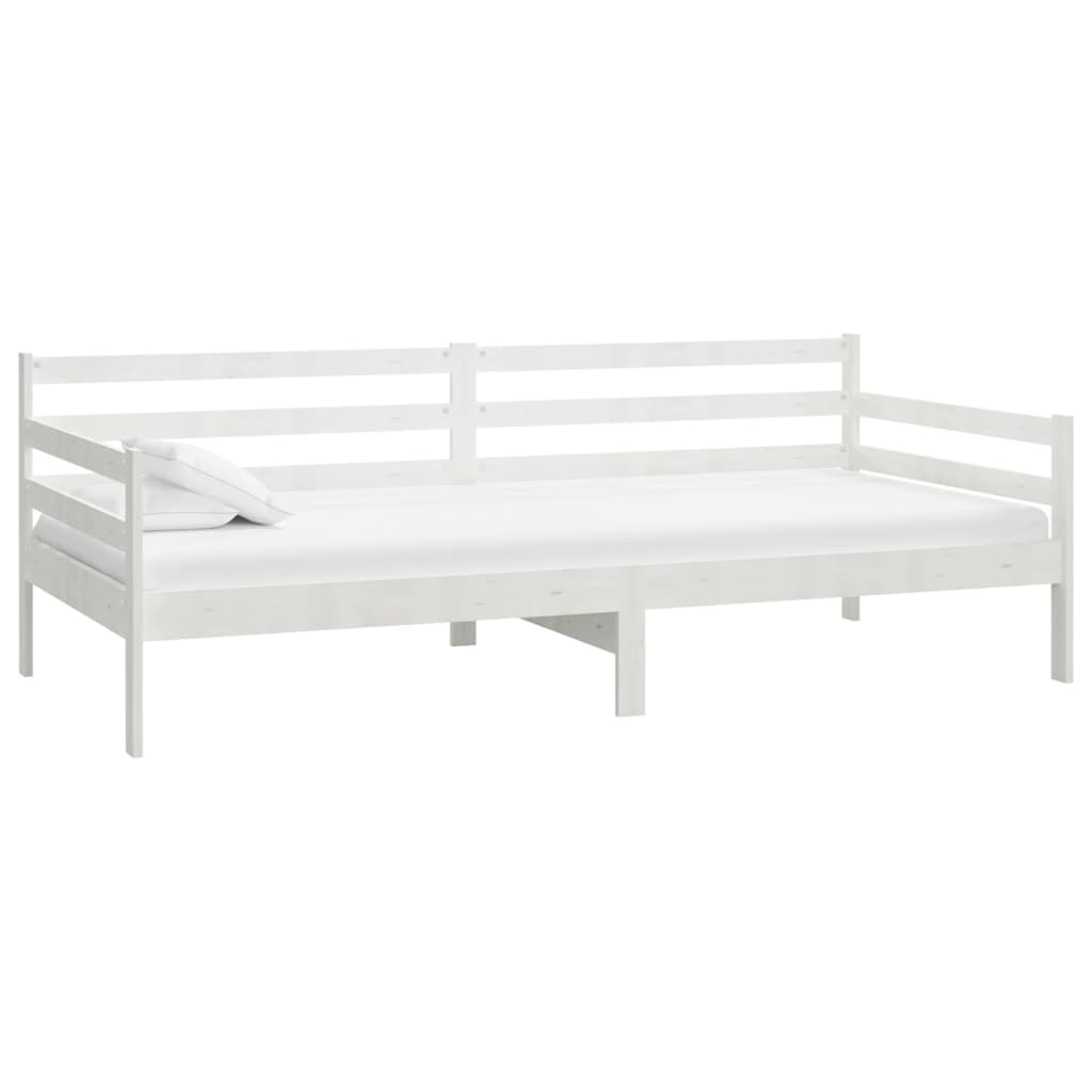 Válenda S Matrací 90 X 200 Cm Masivní Borové Dřevo