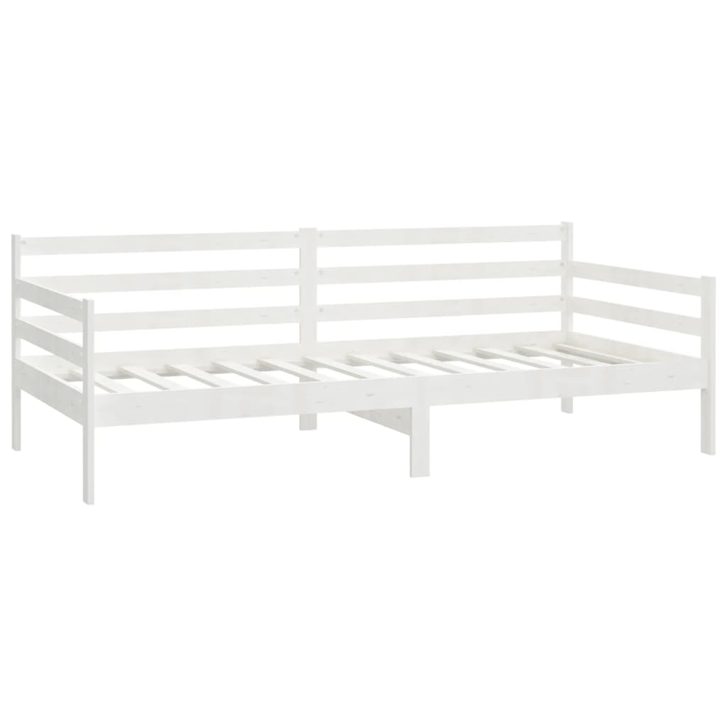 Válenda S Matrací 90 X 200 Cm Masivní Borové Dřevo