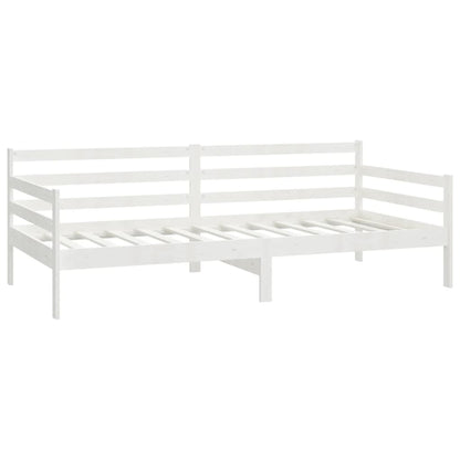 Válenda S Matrací 90 X 200 Cm Masivní Borové Dřevo