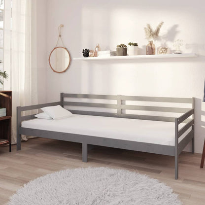 Válenda S Matrací 90 X 200 Cm Masivní Borové Dřevo