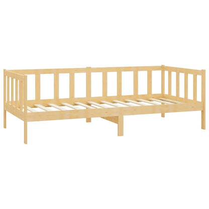 Válenda Se Zásuvkami 90 X 200 Cm Masivní Borové Dřevo