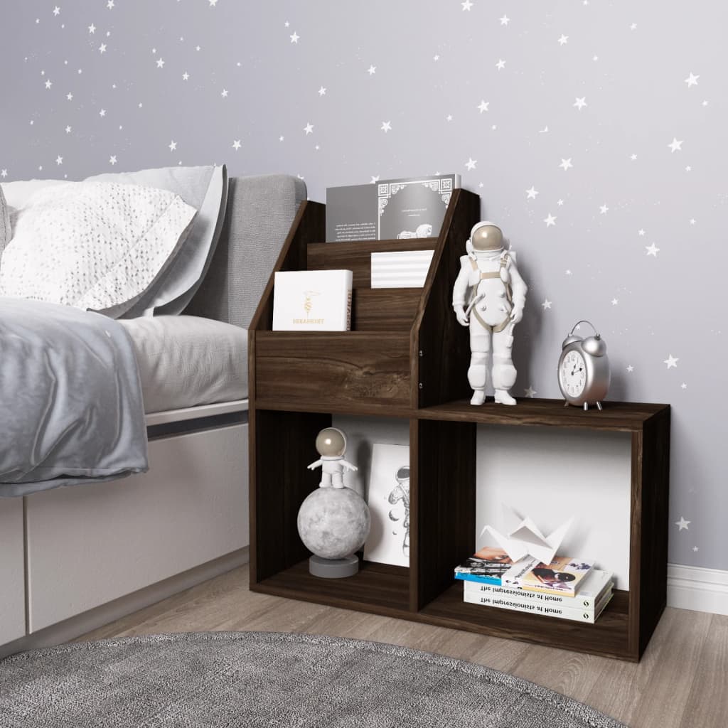 Dětský Regál Na Časopisy 71 X 30 X 78,5 Cm Kompozit