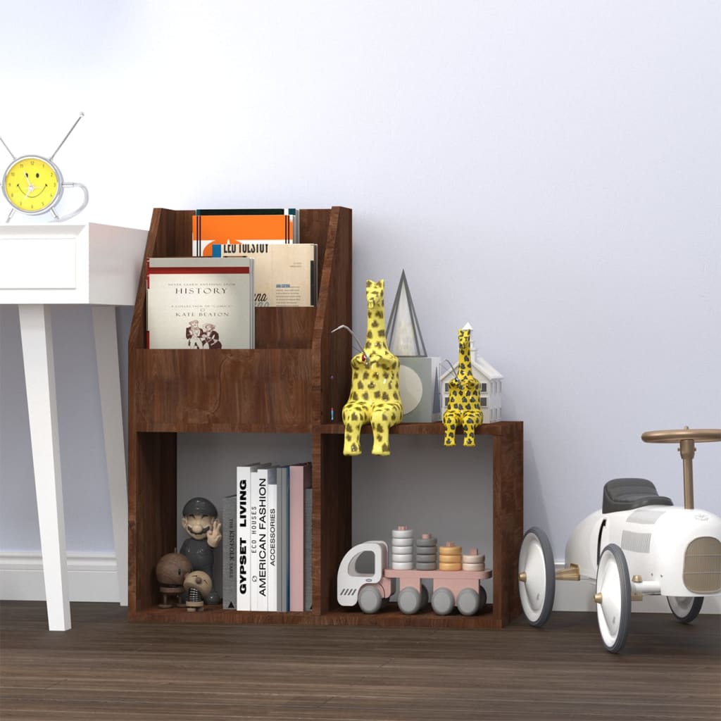 Dětský Regál Na Časopisy 71 X 30 X 78,5 Cm Kompozit