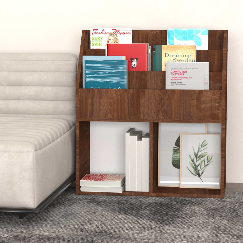 Dětský Regál Na Časopisy 71 X 30 X 78,5 Cm Kompozit