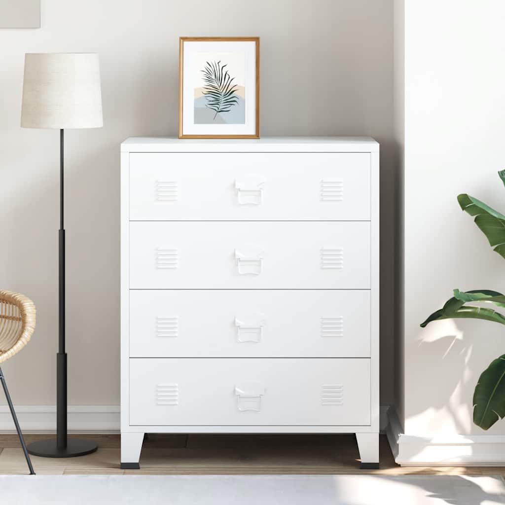 Industriální Komoda Se Zásuvkami 78X40X93 Cm Kov