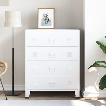 Industriální Komoda Se Zásuvkami 78X40X93 Cm Kov