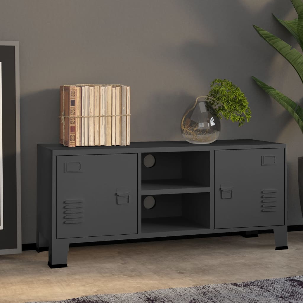 Industriální Tv Skříňka 105 X 35 X 42 Cm Kov