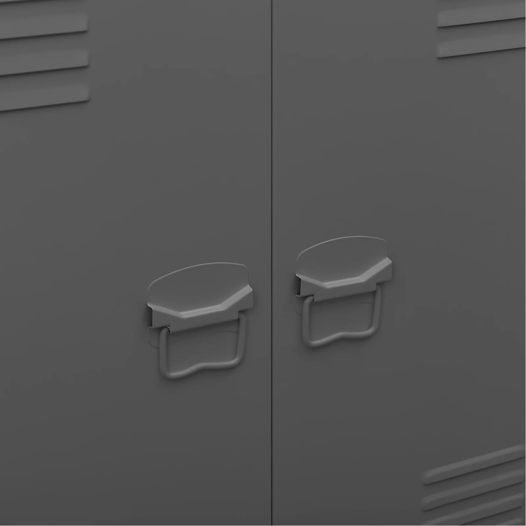 Industriální Úložná Skříň 90 X 40 X 100 Cm Ocel