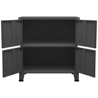 Industriální Úložná Skříň 75 X 40 X Ocel