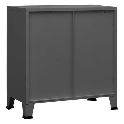 Industriální Úložná Skříň 75 X 40 X Ocel