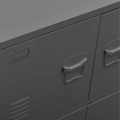 Industriální Úložná Skříň 75 X 40 X Ocel