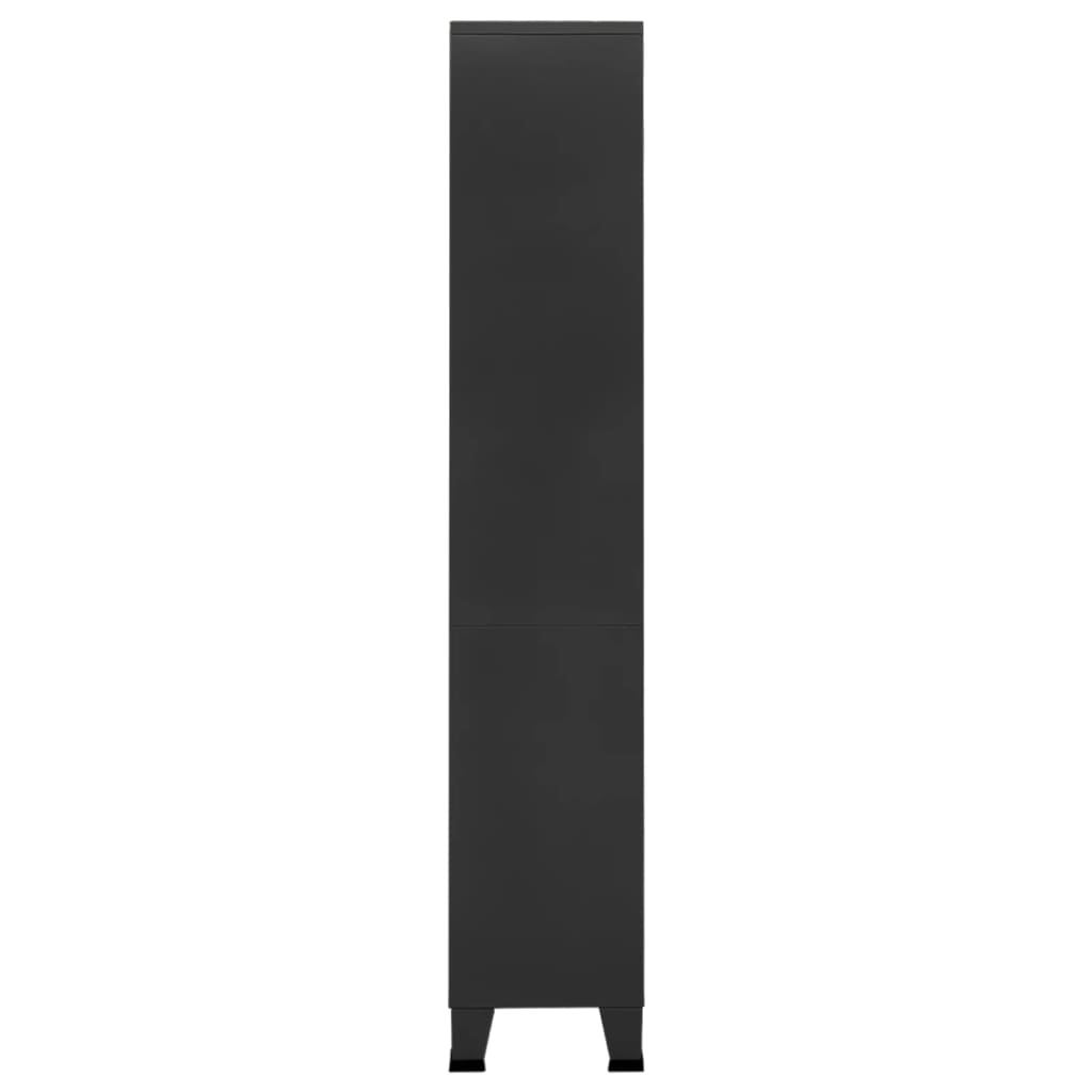 Knihovna Industriální 80 X 32 X 180 Cm Ocel