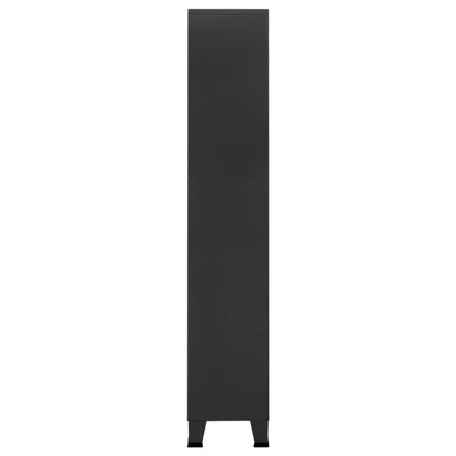 Knihovna Industriální 80 X 32 X 180 Cm Ocel