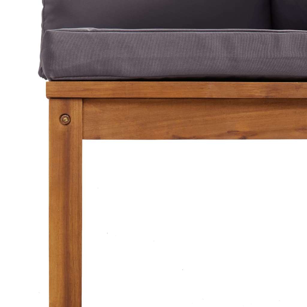 5Dílná Zahradní Sedací Souprava S Poduškami Masivní Akácie