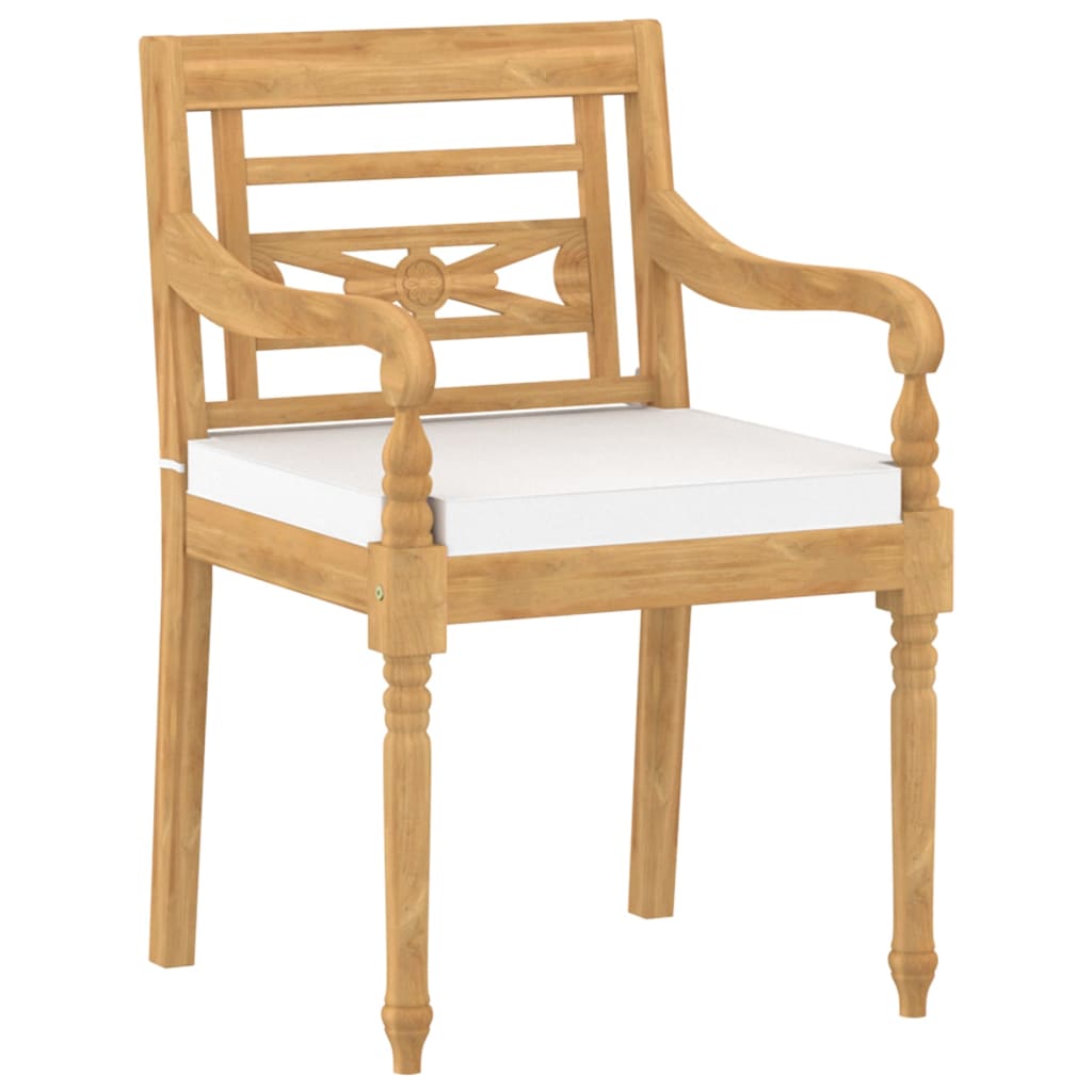 4Dílná Zahradní Sedací Souprava S Poduškami Masivní Teak