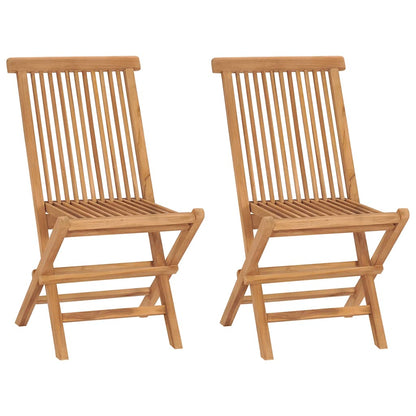 3Dílný Zahradní Jídelní Set Masivní Teakové Dřevo