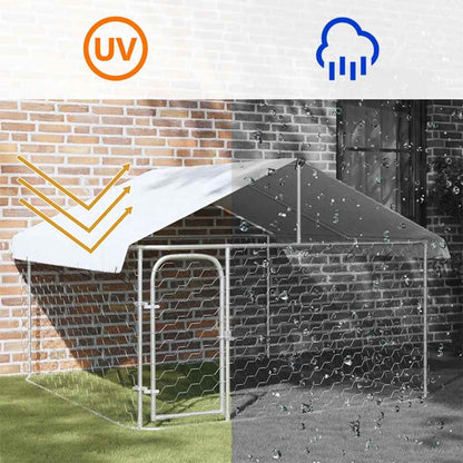 Venkovní Psí Kotec Se Střechou