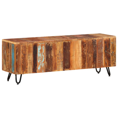 Tv Skříňka 110 X 30 X 40 Cm Masivní Recyklované Dřevo
