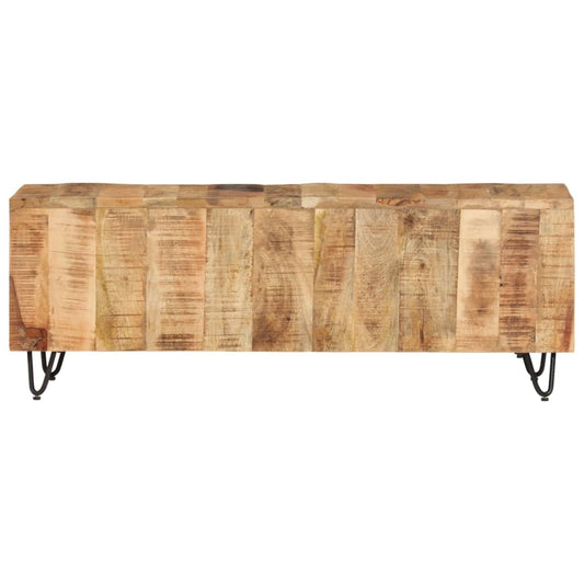 Tv Skříňka 110 X 30 X 40 Cm Masivní Mangovníkové Dřevo
