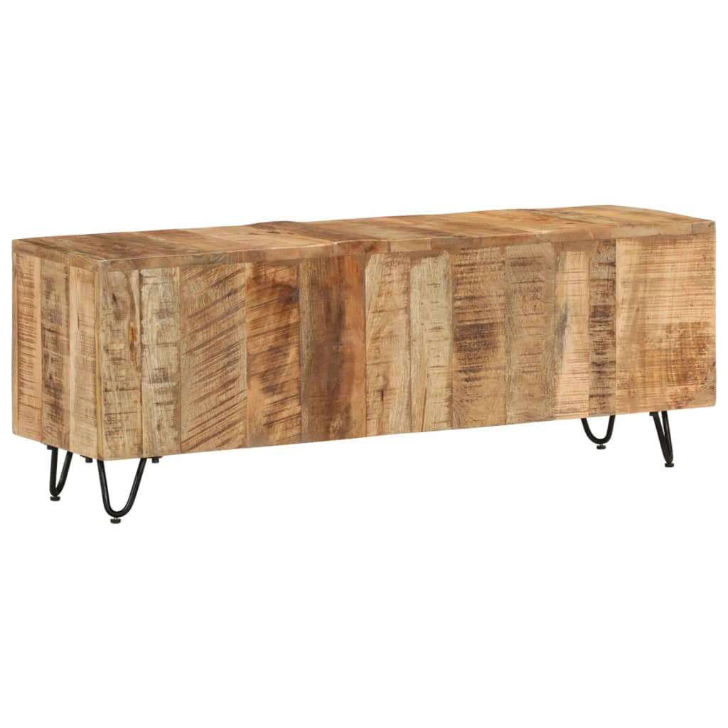 Tv Skříňka 110 X 30 X 40 Cm Masivní Mangovníkové Dřevo