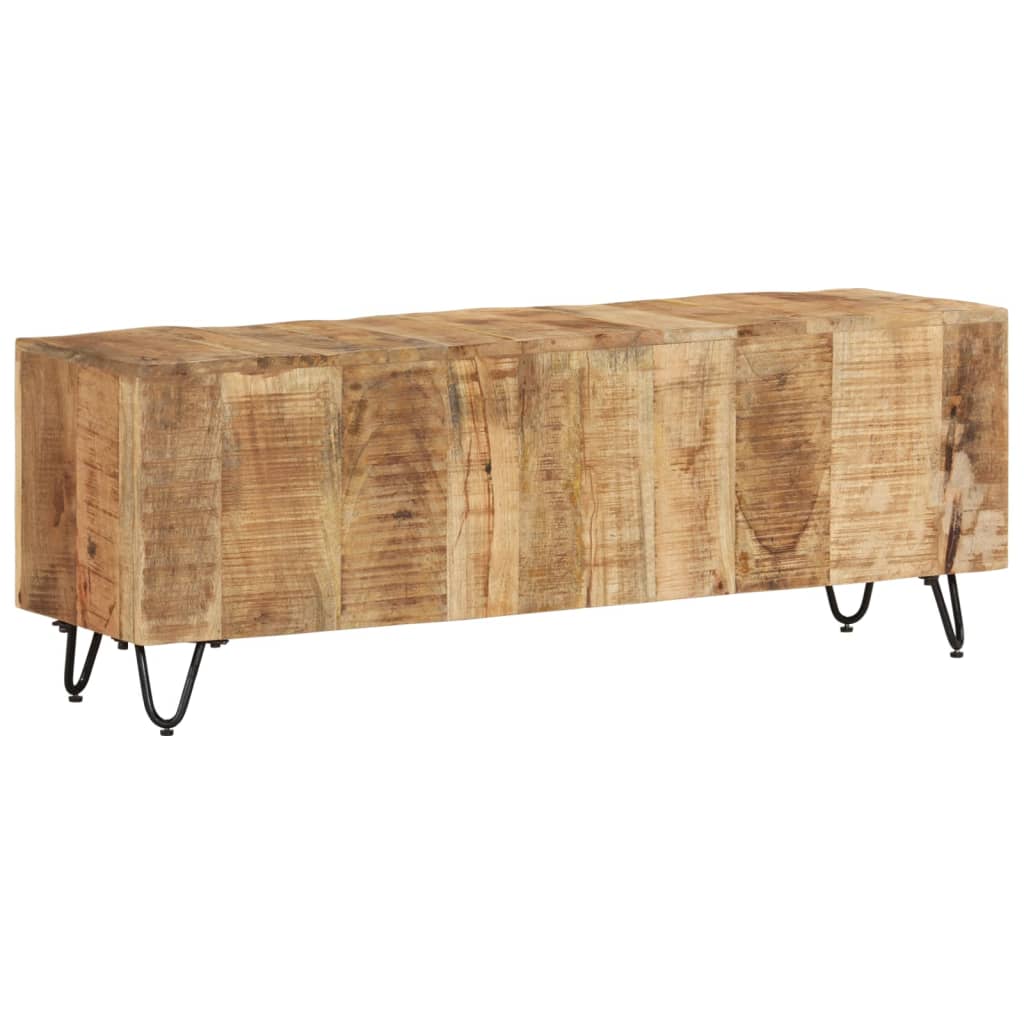 Tv Skříňka 110 X 30 X 40 Cm Masivní Mangovníkové Dřevo