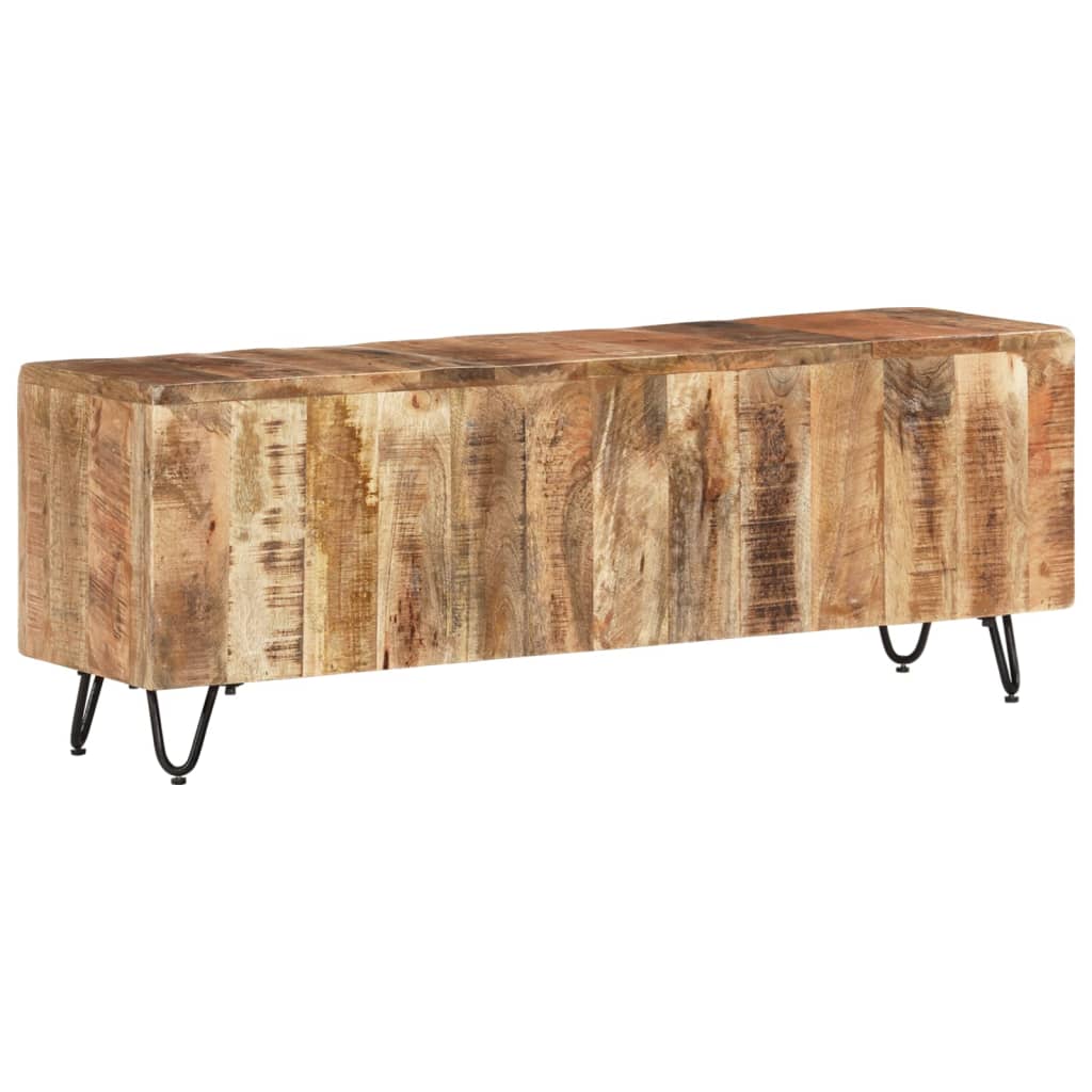 Tv Skříňka 110 X 30 X 40 Cm Masivní Mangovníkové Dřevo