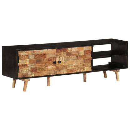 Tv Stolek 140 X 30 X 45 Cm Hrubé Mangovníkové A Akáciové Dřevo